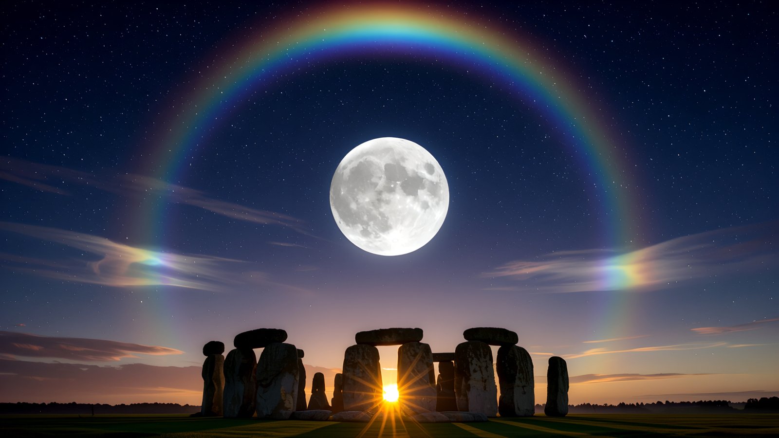 Stonehenge Moon