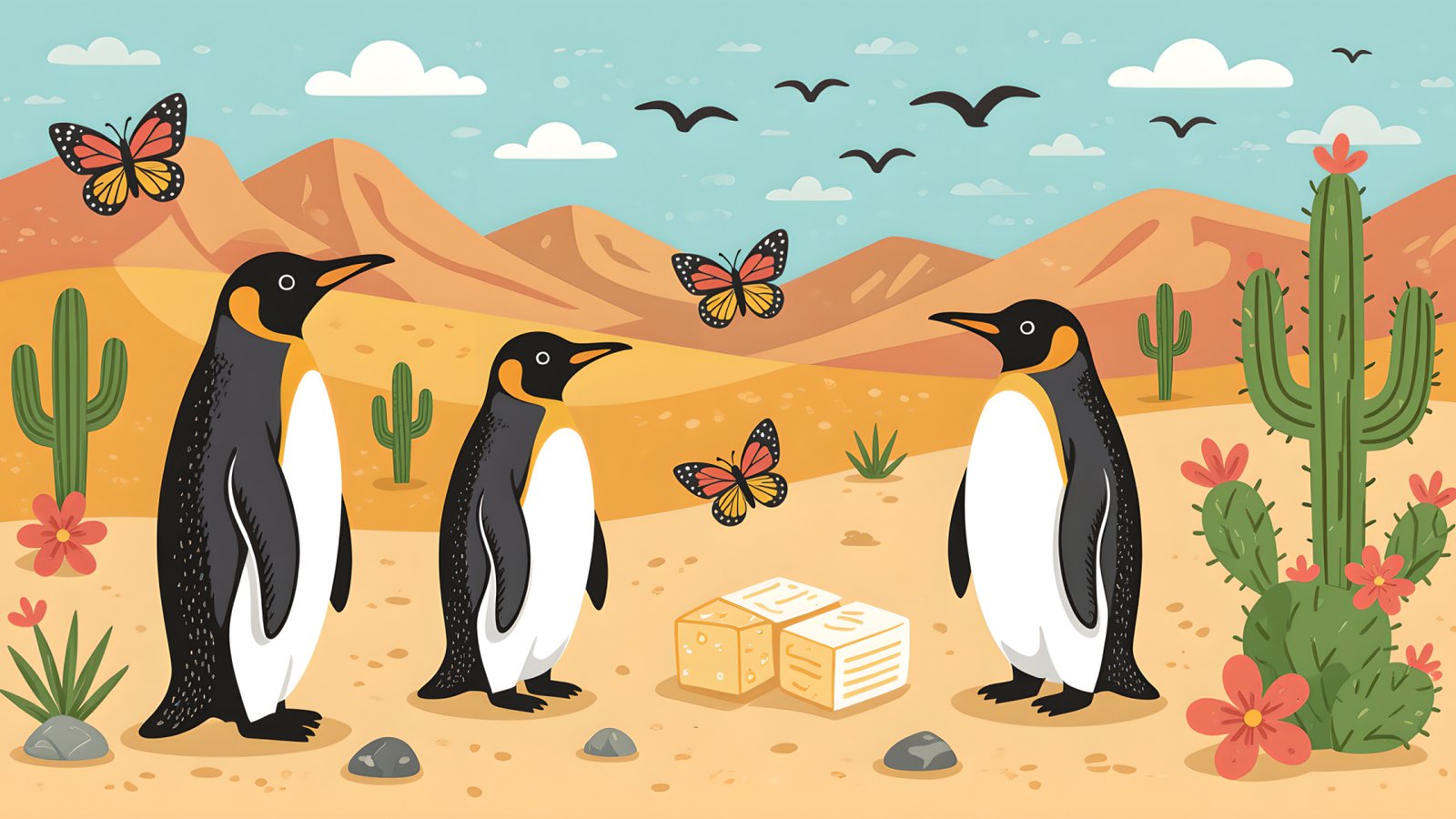 Desert Penguins