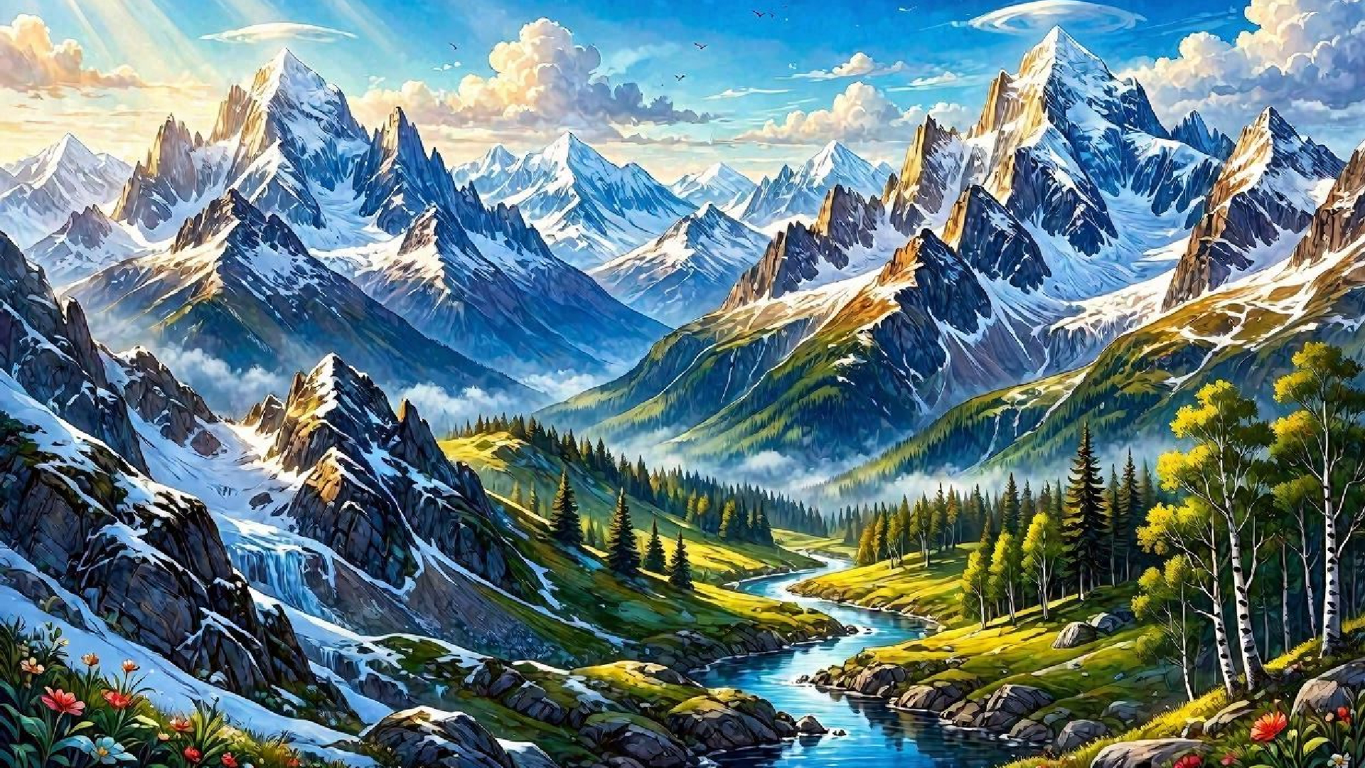 Majestic Mountains